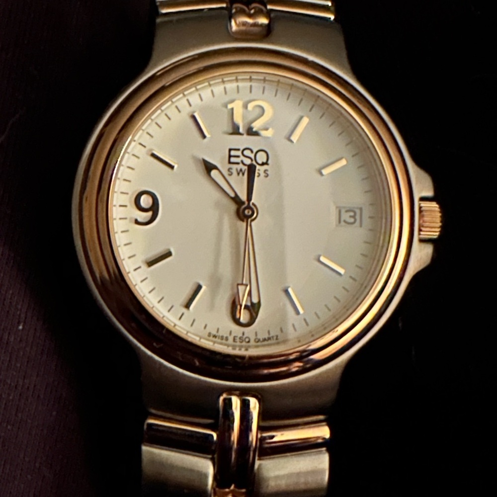 ESQ women’s 2 tone watch